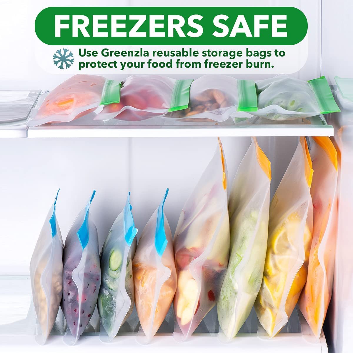 Stand up flat bottom ziplock bag food pouches peva food storage bag for food grade nut candy chips packaging bag