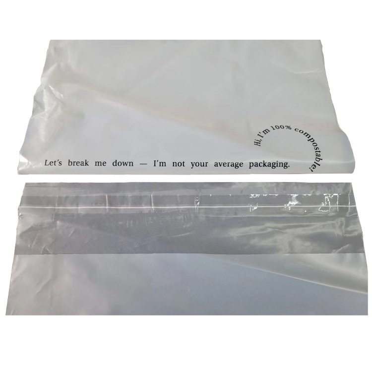 Degradable environmental self-adhesive bag can be composted small storage bag can be customized