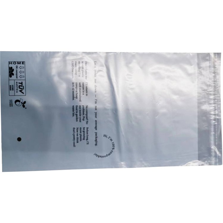 Degradable environmental self-adhesive bag can be composted small storage bag can be customized
