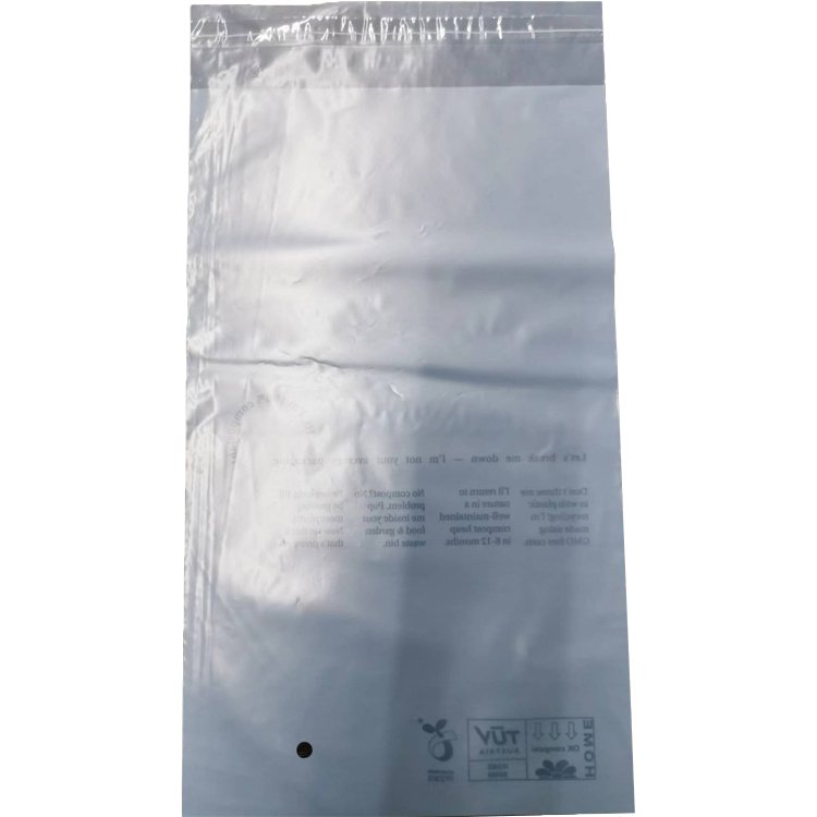 Degradable environmental self-adhesive bag can be composted small storage bag can be customized