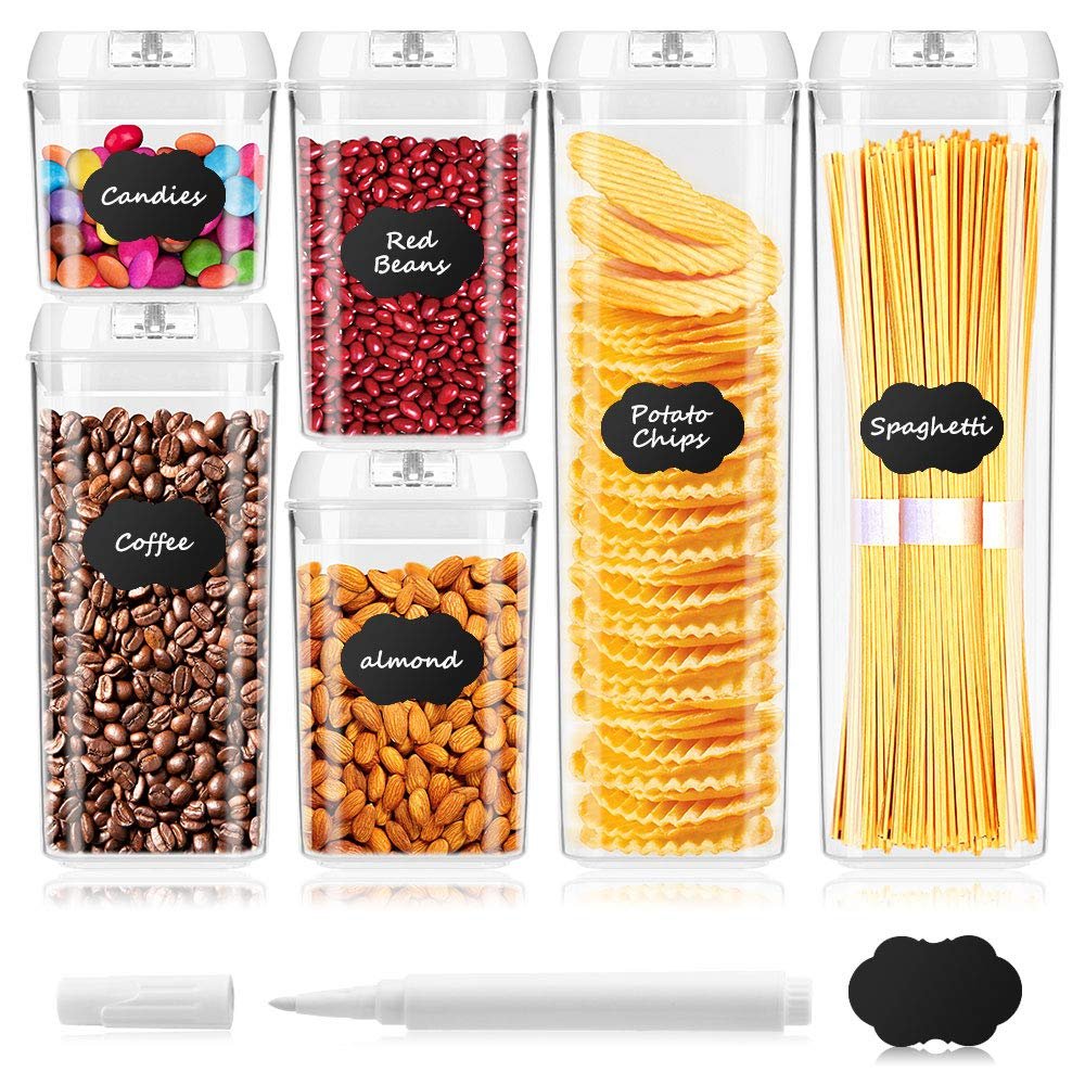Customized color acceptable plastic food storage containers can make any sets you need easy to lock airtight containers