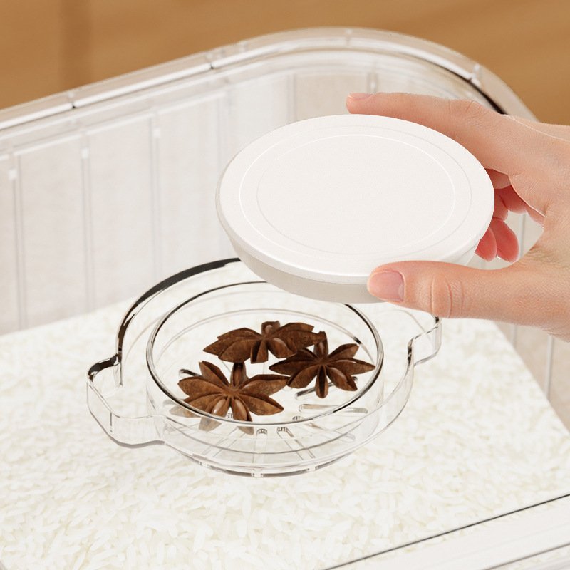 5kg Cereal Dry Food Storage Containers Plastic Kitchen Rice Grain Storage Container Camping Multifunction CLASSIC Square Kangyi