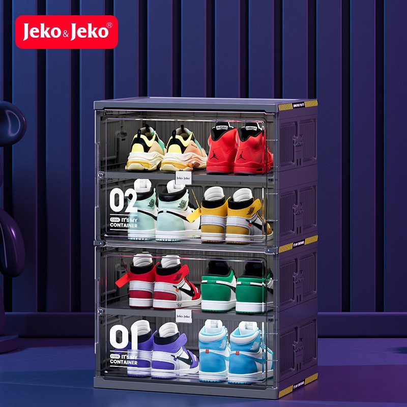Jeko&Jeko High-Performance Large Capacity Plastic Storage Box For Sneaker