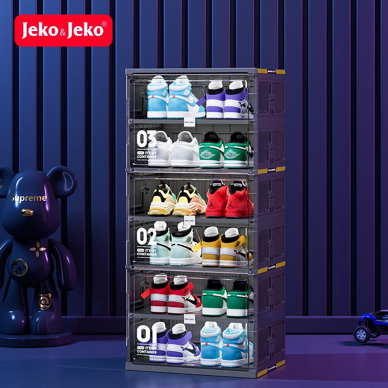 Jeko&Jeko High-Performance Large Capacity Plastic Storage Box For Sneaker