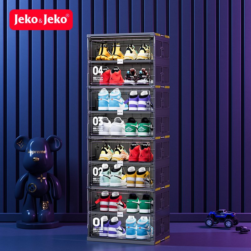 Jeko&Jeko High-Performance Large Capacity Plastic Storage Box For Sneaker