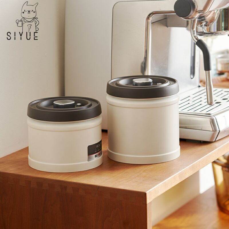 Siyue 750ml Stainless Steel 304 Coffee & Tea Kitchen Airtight Food Storage Clear Containers With Lid Coffee Kit Tools 2230