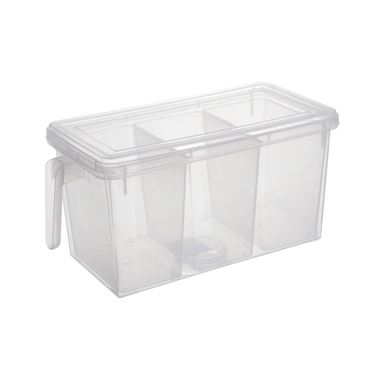 Choice Fun High Quality Kitchen Plastic Fridge Storage Lid Food Storage Box Bins Container Organizer with Handle