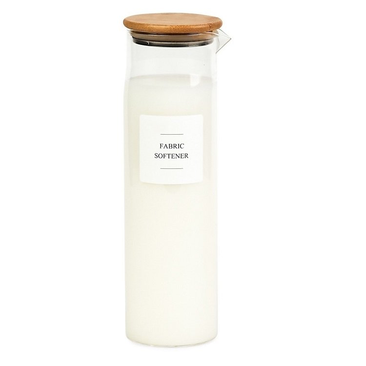 Food Storage Round High Borosilicate Glass Food Airtight Jar With Kitchen Storage Glass Jar With Bamboo Lid