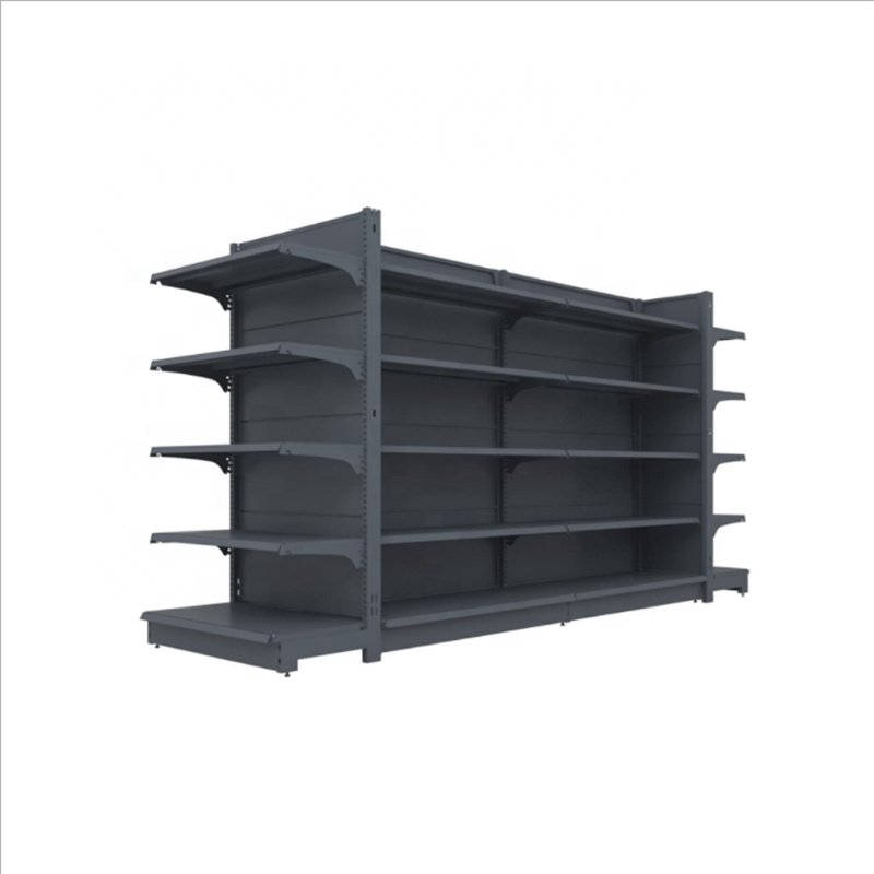 Single Sided Grocery Shop Rack Supermarket Shelves Universal Retail Store Shelf Supermarket Storage Display Shelf Rack