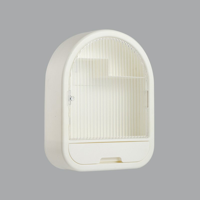 China Wholesale Price Waterproof Plastic Cosmetic Makeup Wall Hanging Storage Box Organizer with Lid Plastic Storage Boxes