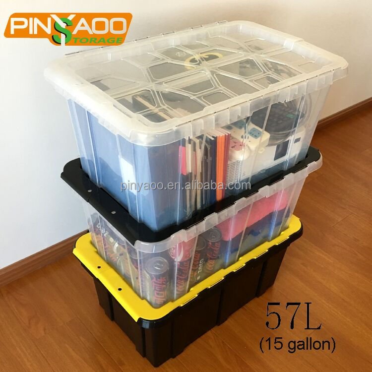 15 Gallon Fancy Book Clothes Tools Daily Necessities Storage Box
