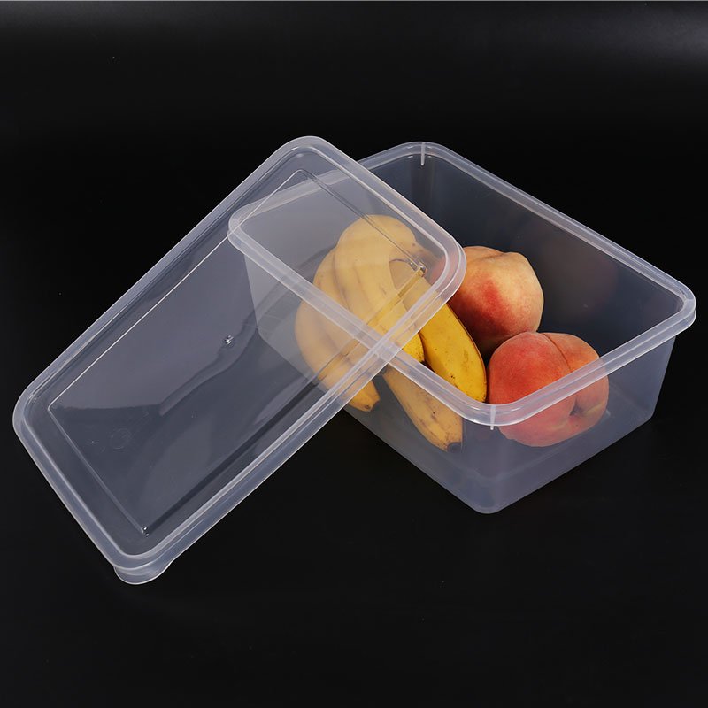 Disposable plastic food containers Household & Kitchen Plastic Fresh Food Storage Box Plastic Storage Box With Lid