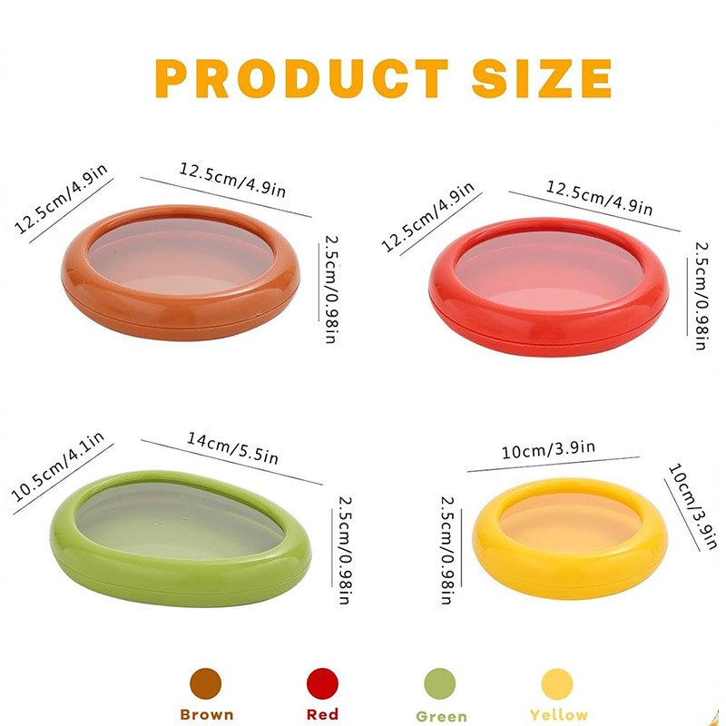Reusable Silicone Film Sealed Refrigerator Fruit Vegetable Crisper Box Food Fresh Saver Storage Container Box with Lid