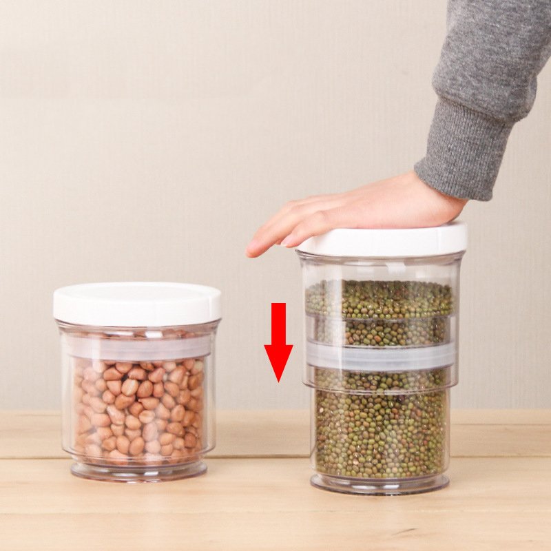 Airtight 1400ml to 850ml High quality food storage container airtight food storage container plastic set with lid