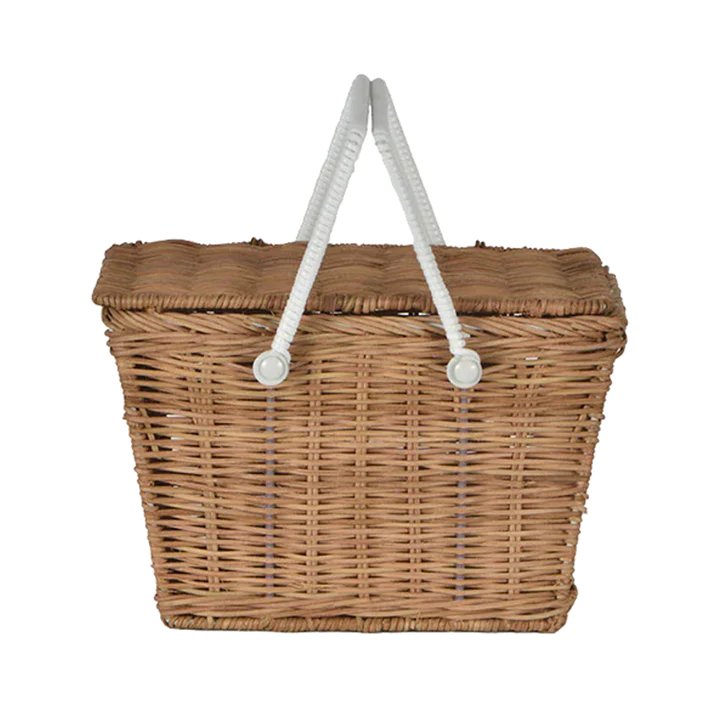 Best Price Rattan Picnic Basket Suitcase OEM Rattan Storage Basket Woven Wicker Picnic Basket Variety of Size from Vietnam