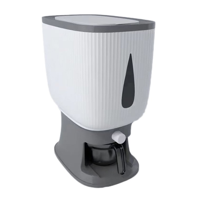 Good Quality Containers Moisture-proof Insect-proof Rice Dispenser Cereal Bucket Storage Box with Lid Measuring Cup for Dry Food