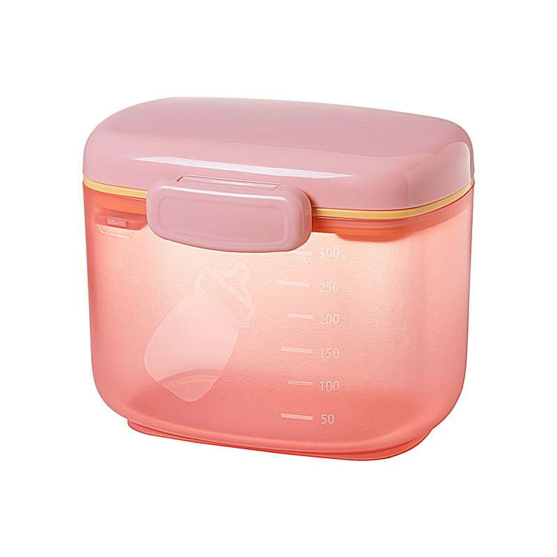 Factory wholesale baby milk powder dispenser portable formula storage container BPA-Free airtight milk container babies supplies
