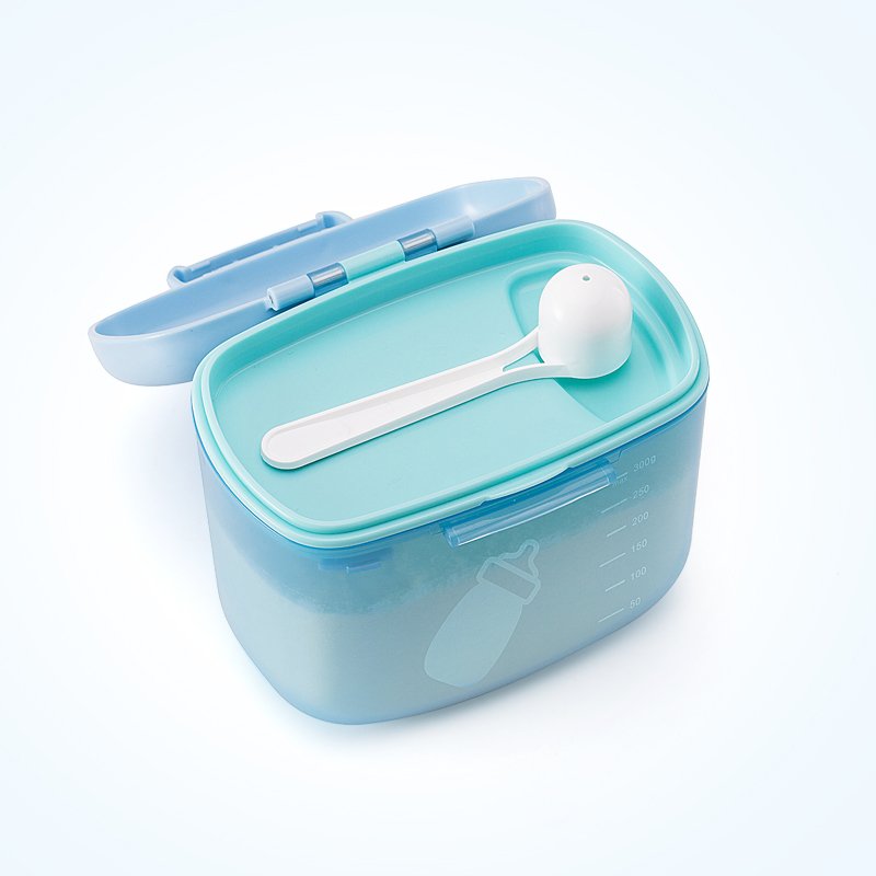 Factory wholesale baby milk powder dispenser portable formula storage container BPA-Free airtight milk container babies supplies