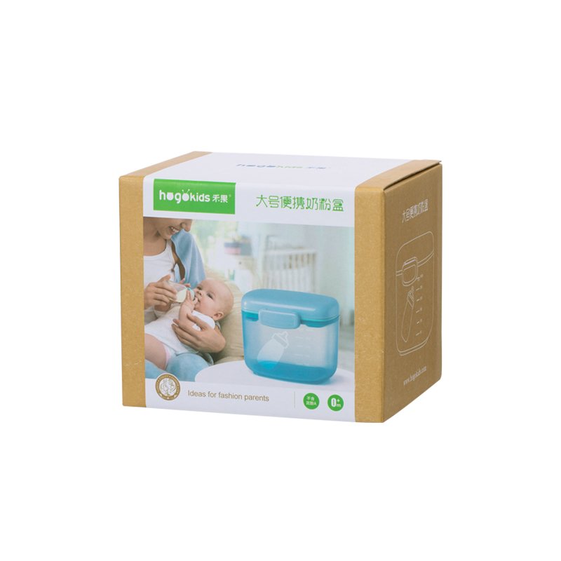 Factory wholesale baby milk powder dispenser portable formula storage container BPA-Free airtight milk container babies supplies