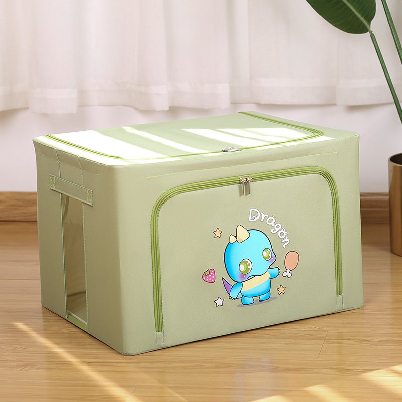 Hot Sale Kids Cartoons Pattern Toys Dolls Organizer Storage Closet Storage Bag Organizer Storage Boxes