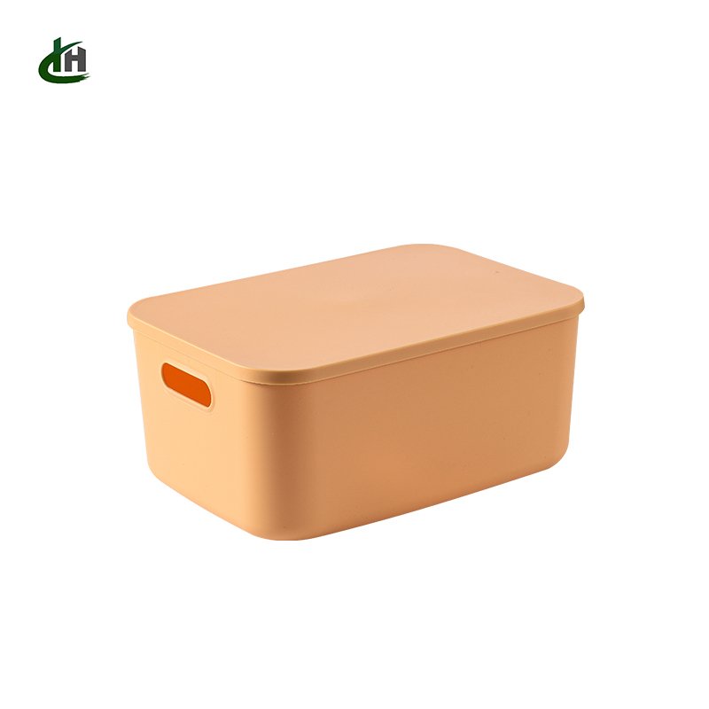 Kitchen Storage Basket Plastic Storage Bins for Kitchen Pantry & Refrigerator Use