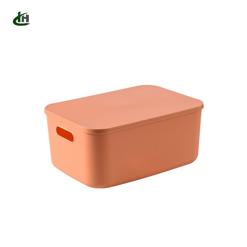 Kitchen Storage Basket Plastic Storage Bins for Kitchen Pantry & Refrigerator Use