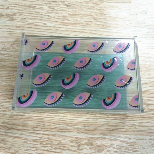 Hot-sale clear acrylic rectangle storage box with lid , acrylic boxes with screw lids