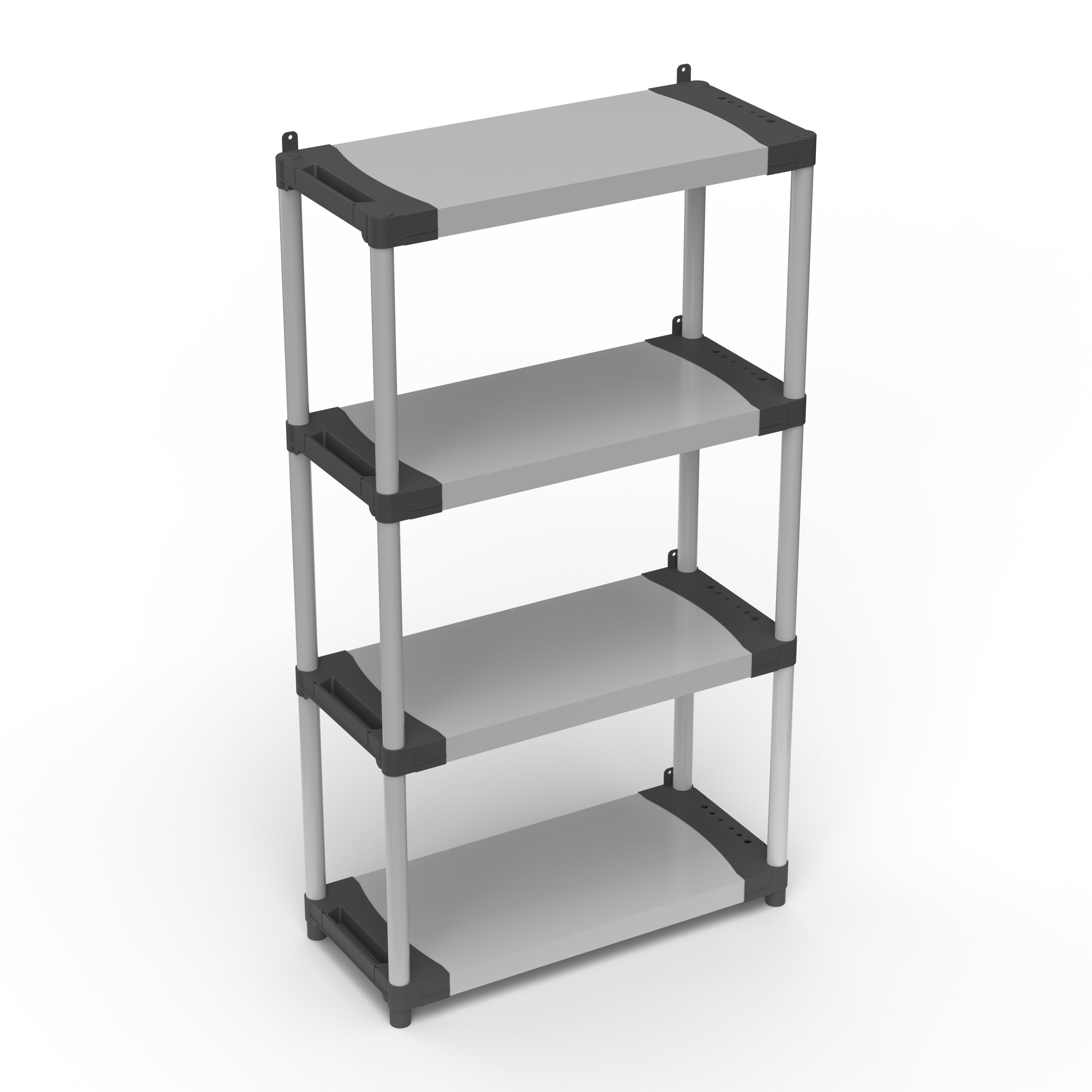 Italian Four-Layer Multifunction Storage Rack Quality Guaranteed Plastic Organizer for Food and Shelf Display Save Space Garage