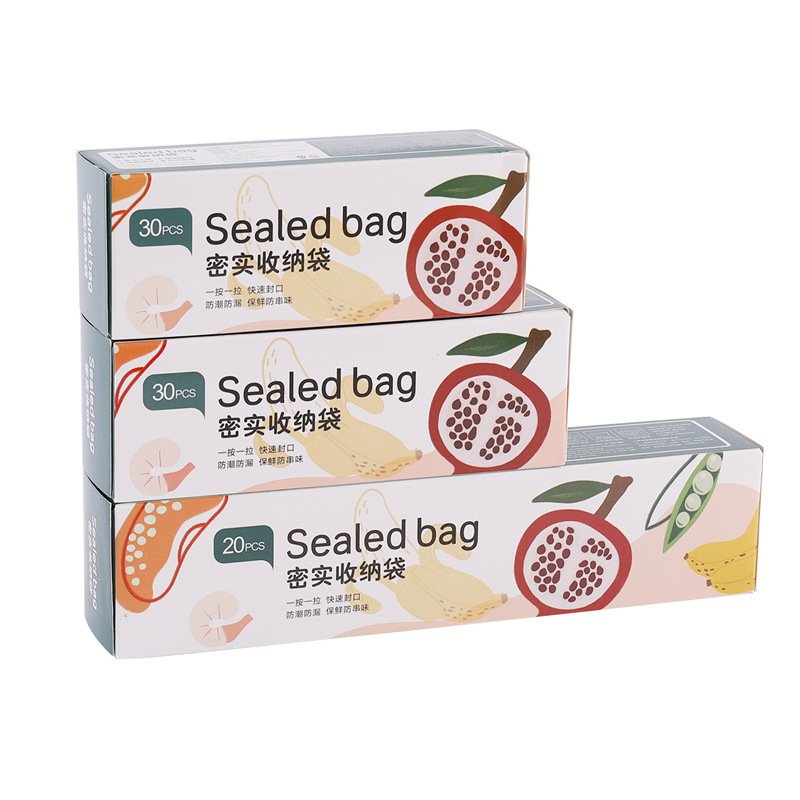 Custom Free Leakproof Fresh Zip lock Food Grade Seal Fruits Vegetables Meat Preservation Reusable food storage bag