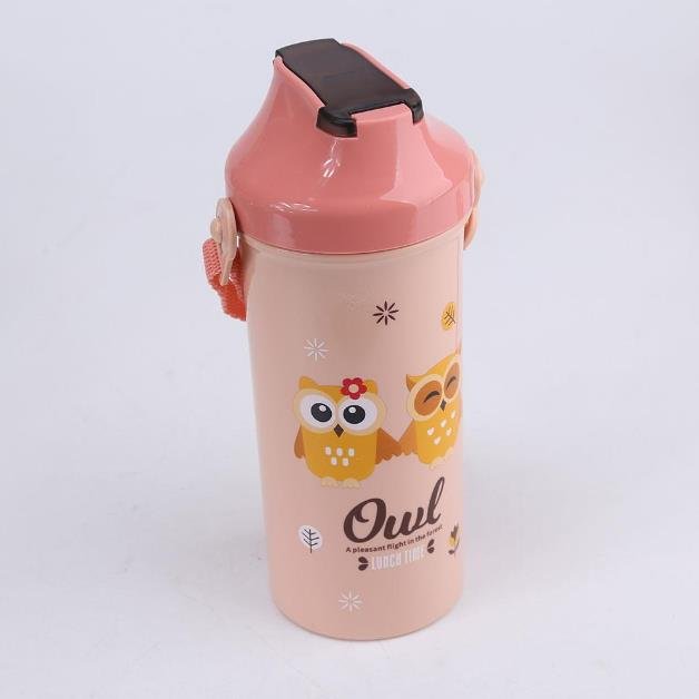 Rectangular Cartoon Lunch Box Straight Drinking Kettle Set Double Layered Children's Student Lunch Box Set Bento Box Opp Bag