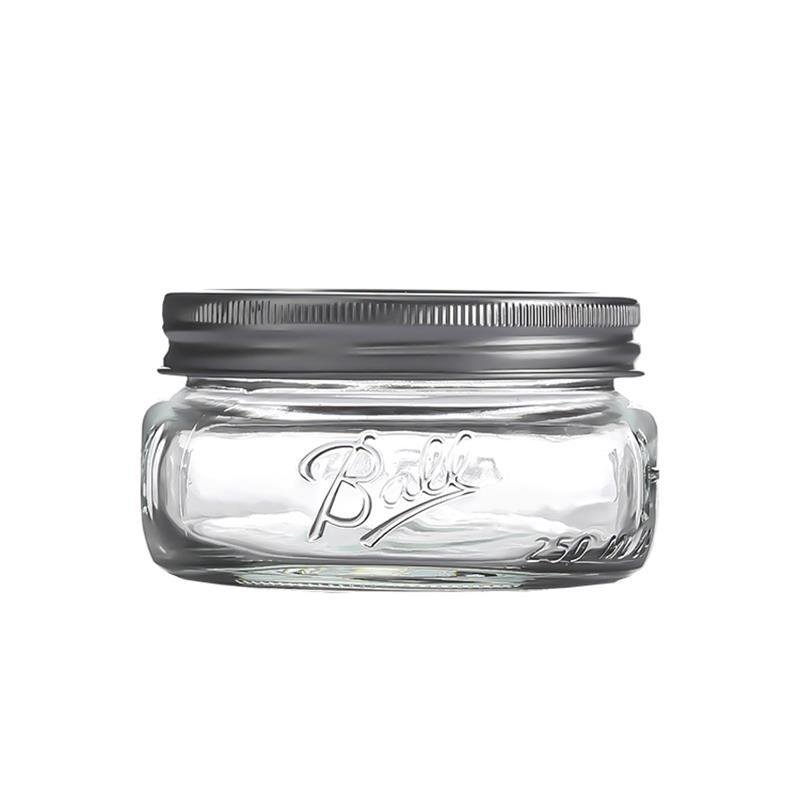 Factory Hot Sale Wholesale 16oz Kitchen Food Storage Glass Bottles Mason Honey Jar with Airtight Lids Household Use Use
