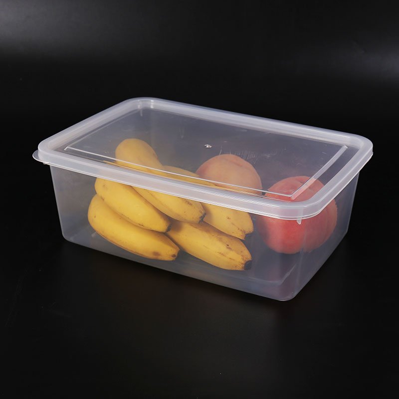 Wholesale Price Custom square Plastic fresh-keeping food storage box with increased height
