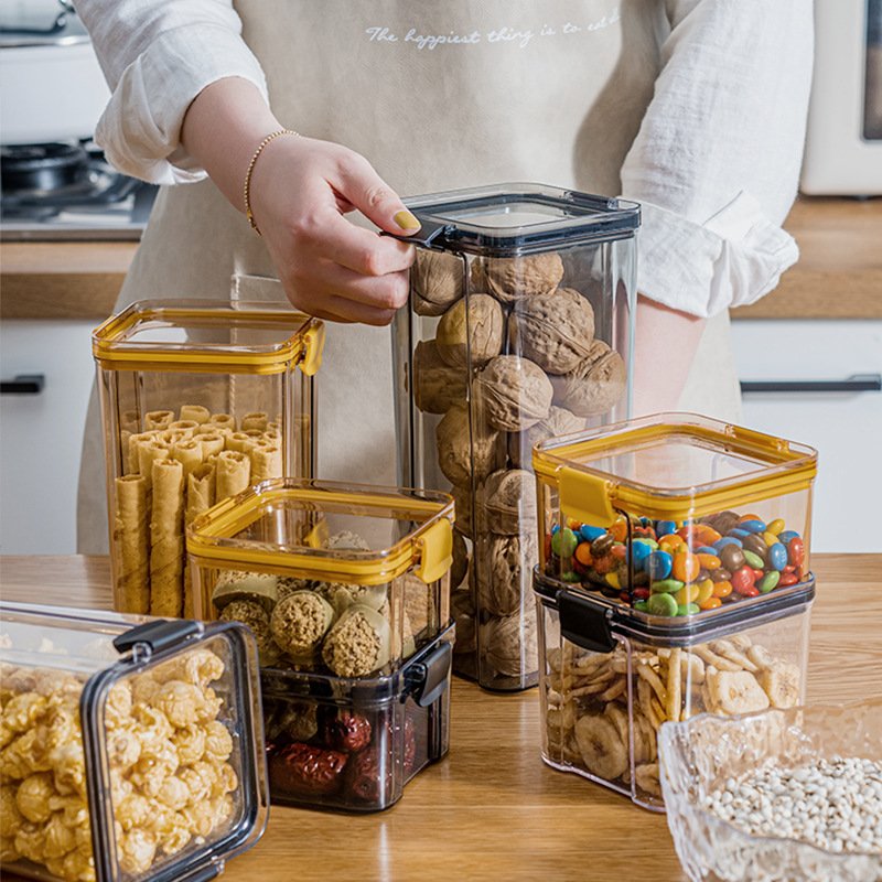 BPA-Free Airtight Food Storage Containers For Kitchen Organization And Storage