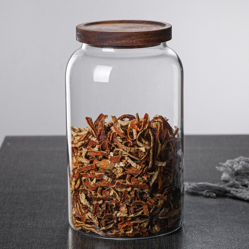 1L, 2L, 3L, 4L Large Eco-friendly glass storage container for kitchen storage