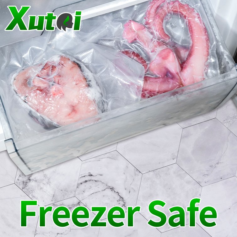 Food Grade Embossed Food Vacuum Packaging Bag for Seafood Frozen