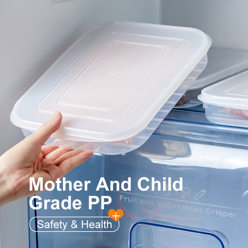 Freezer Food Storage Container Kitchen Plastic Fridge Organizer Bins Refrigerator Fresh-keeping Box
