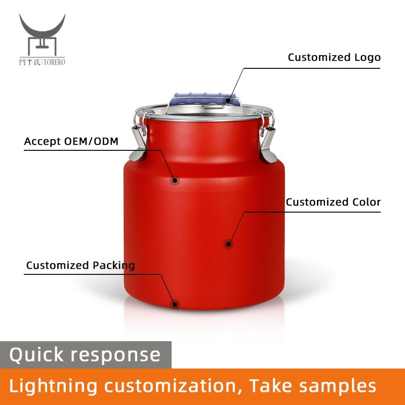 Moisture-proof airtight food storage container stainless steel with lid rice bucket tea cereal peanut coffee beans sealed jar