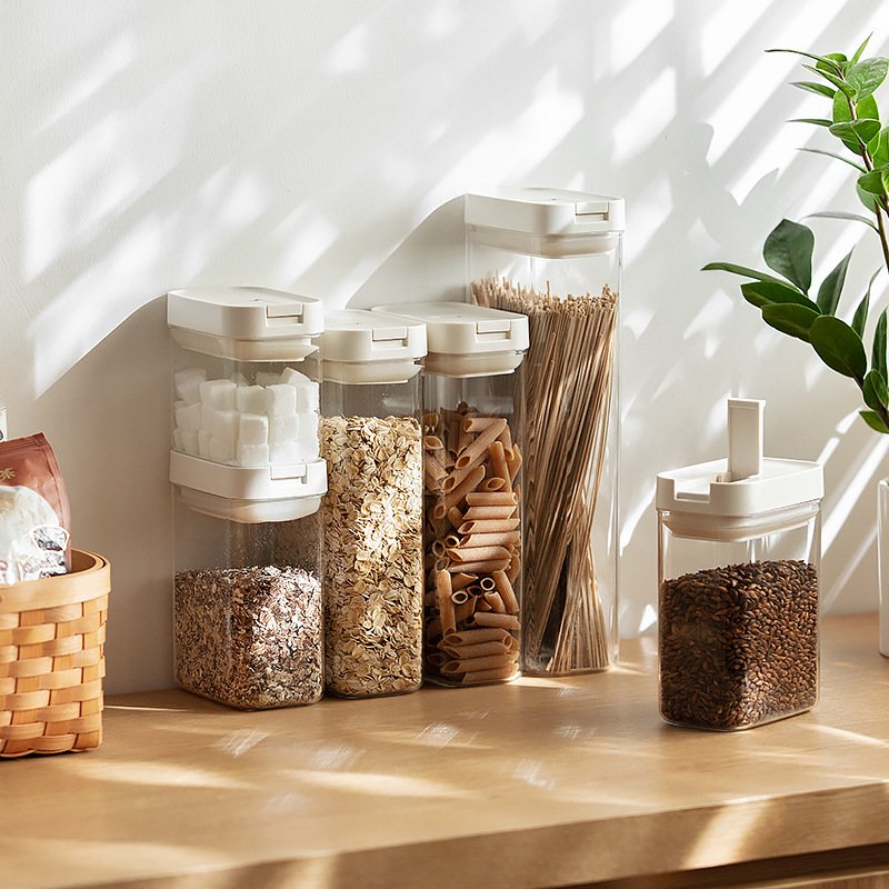 Large Capacity Storage Boxes Kitchen Container Fridge Bins Organizer Airtight Food Storage Containers