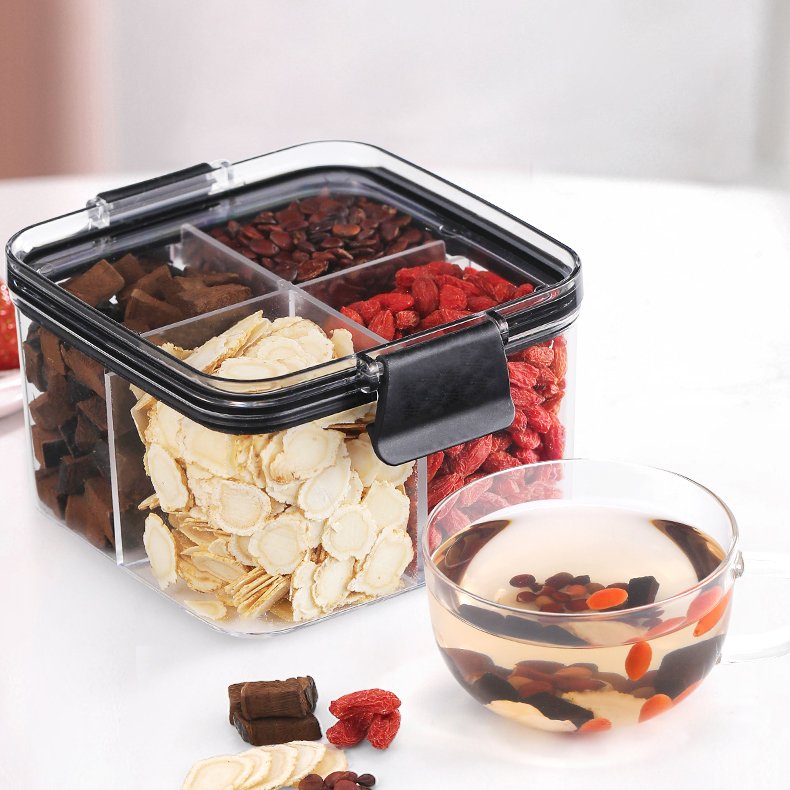 IMODE Well Sealed Kitchen Storage High QualiTransparent Food Storage Containers