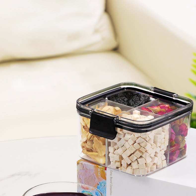 IMODE Well Sealed Kitchen Storage High QualiTransparent Food Storage Containers