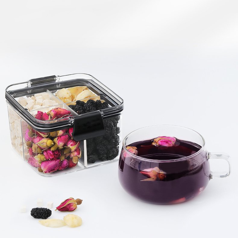 IMODE Well Sealed Kitchen Storage High QualiTransparent Food Storage Containers