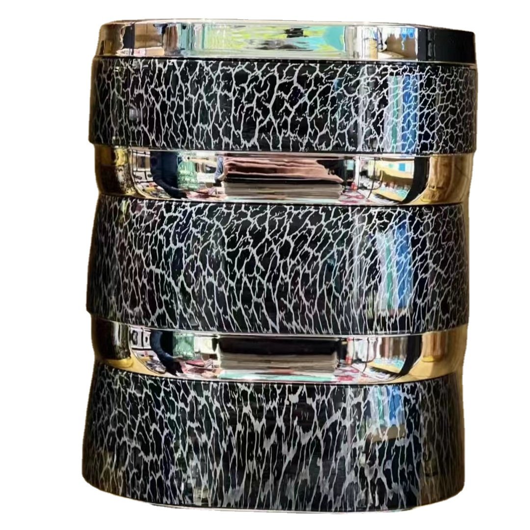 Factory Directly Heat Preservation 4.5L 3Pcs Set Round Food Storage Container With Handle Insulated Casserole Food Warmer