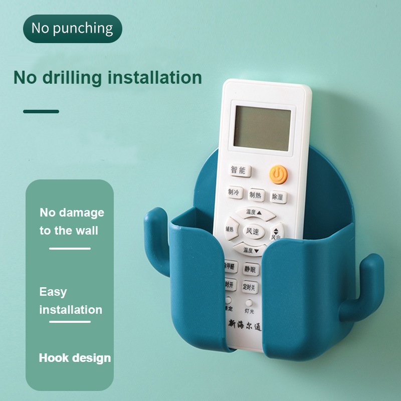 High Quality Colorful Plastic Wall Mobile Phone Holder Stand Mobile Phone Accessories Wall Home boxes storage Mount Bracket