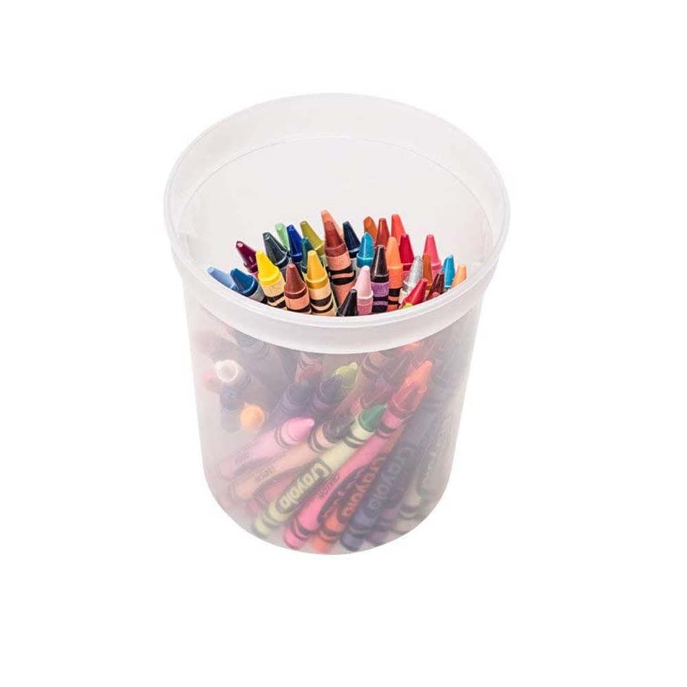 8oz Plastic Deli Container Logo Microwave Reusable Round Shape Take Out Food Containers