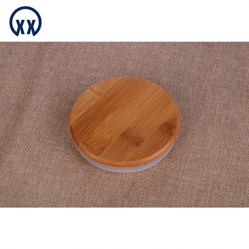 Glass Storage Jar Food Container Kitchen Storage Bottles & Jars Cover with Bamboo Lid Glass Modern Kitchen Organizer Flexible