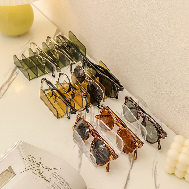 Wholesale Creative Convenient Divided Makeup Palette Plastic Cosmetic Organizer Storage Boxes For Bathroom Countertops