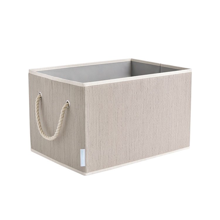 In Stock USA 2 Pack Foldable Fabric Storage Bins with Handles 11L Storage Boxes for Wardrobe Organization