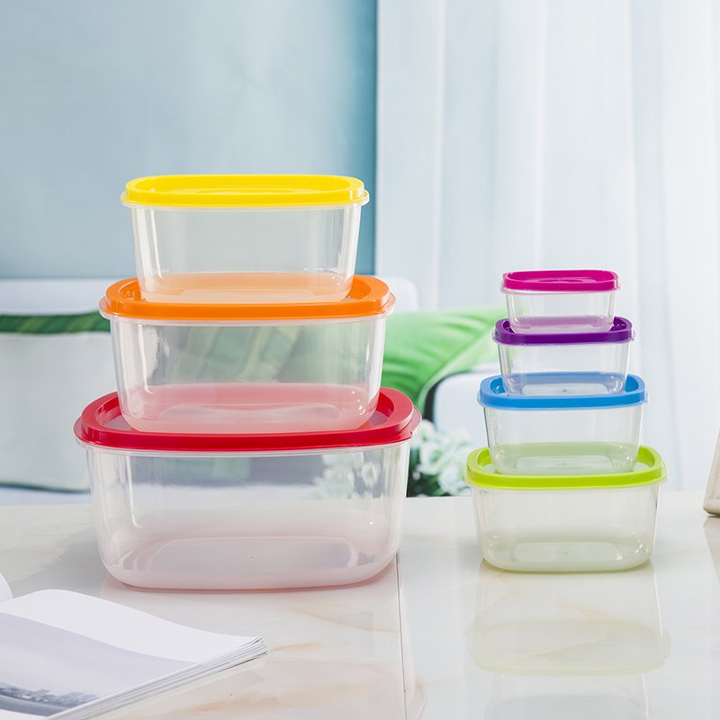 PP Square Plastic Fresh Keeping Box /Plastic Lid Storage Plastic Food Container2016-7
