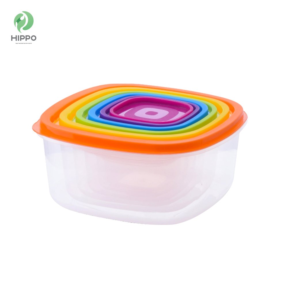 PP Square Plastic Fresh Keeping Box /Plastic Lid Storage Plastic Food Container2016-7