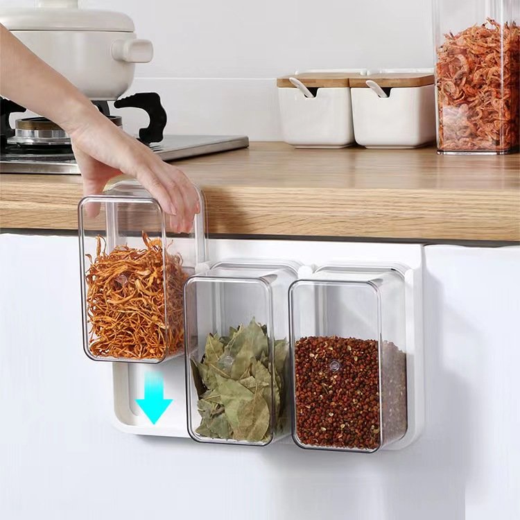 Ecobox New Arrival recycled Plastic Food Grade Airtight Candy Container Storage Boxes & Bins